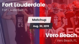 Matchup: Fort Lauderdale vs. Vero Beach  2019