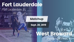 Matchup: Fort Lauderdale vs. West Broward  2019