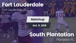 Matchup: Fort Lauderdale vs. South Plantation  2019