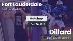 Matchup: Fort Lauderdale vs. Dillard  2020