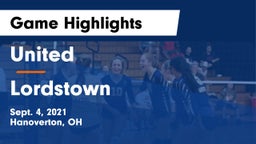 United  vs Lordstown  Game Highlights - Sept. 4, 2021