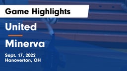 United  vs Minerva  Game Highlights - Sept. 17, 2022