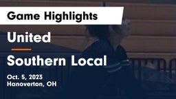 United  vs Southern Local  Game Highlights - Oct. 5, 2023