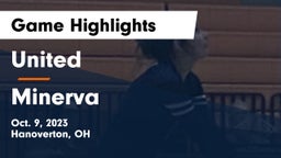 United  vs Minerva  Game Highlights - Oct. 9, 2023