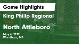 King Philip Regional  vs North Attleboro  Game Highlights - May 6, 2022