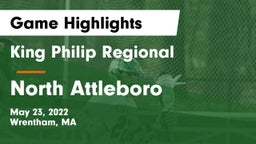 King Philip Regional  vs North Attleboro  Game Highlights - May 23, 2022