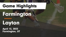 Farmington  vs Layton  Game Highlights - April 13, 2023