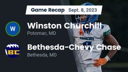 Recap: Winston Churchill  vs. Bethesda-Chevy Chase  2023