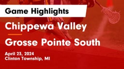 Chippewa Valley  vs Grosse Pointe South  Game Highlights - April 23, 2024