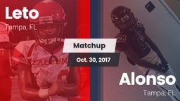 Matchup: Leto  vs. Alonso  2017