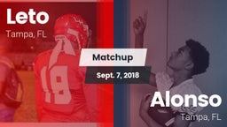 Matchup: Leto  vs. Alonso  2018