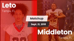 Matchup: Leto  vs. Middleton  2018