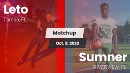 Matchup: Leto  vs. Sumner  2020