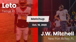 Matchup: Leto  vs. J.W. Mitchell  2020
