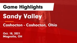 Sandy Valley  vs Coshocton  - Coshocton, Ohio Game Highlights - Oct. 18, 2021