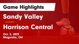 Sandy Valley  vs Harrison Central  Game Highlights - Oct. 5, 2023
