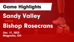 Sandy Valley  vs Bishop Rosecrans  Game Highlights - Oct. 17, 2023
