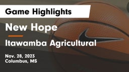New Hope  vs Itawamba Agricultural  Game Highlights - Nov. 28, 2023