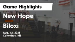 New Hope  vs Biloxi  Game Highlights - Aug. 12, 2023