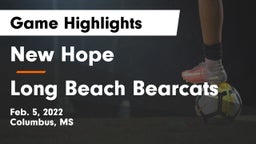 New Hope  vs Long Beach Bearcats Game Highlights - Feb. 5, 2022