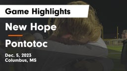 New Hope  vs Pontotoc Game Highlights - Dec. 5, 2023