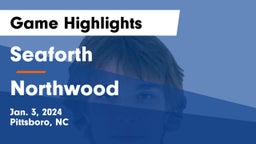 Seaforth  vs Northwood  Game Highlights - Jan. 3, 2024