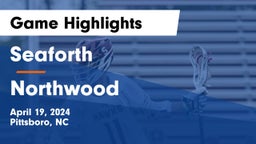 Seaforth  vs Northwood  Game Highlights - April 19, 2024
