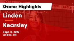 Linden  vs Kearsley  Game Highlights - Sept. 8, 2022