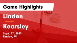 Linden  vs Kearsley Game Highlights - Sept. 27, 2023