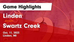 Linden  vs Swartz Creek  Game Highlights - Oct. 11, 2023