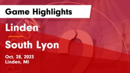 Linden  vs South Lyon  Game Highlights - Oct. 28, 2023