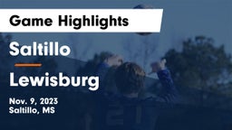 Saltillo  vs Lewisburg  Game Highlights - Nov. 9, 2023