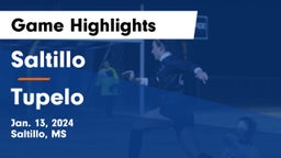 Saltillo  vs Tupelo  Game Highlights - Jan. 13, 2024