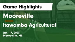 Mooreville  vs Itawamba Agricultural  Game Highlights - Jan. 17, 2023