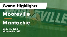Mooreville  vs Mantachie  Game Highlights - Dec. 19, 2023