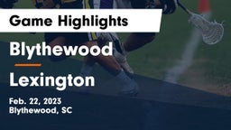 Blythewood  vs Lexington  Game Highlights - Feb. 22, 2023
