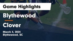 Blythewood  vs Clover  Game Highlights - March 4, 2024