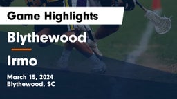 Blythewood  vs Irmo  Game Highlights - March 15, 2024