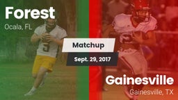 Matchup: Forest  vs. Gainesville  2017