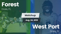 Matchup: Forest  vs. West Port  2018