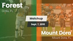 Matchup: Forest  vs. Mount Dora  2018