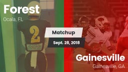 Matchup: Forest  vs. Gainesville  2018