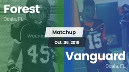 Matchup: Forest  vs. Vanguard  2018