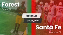 Matchup: Forest  vs. Santa Fe  2019