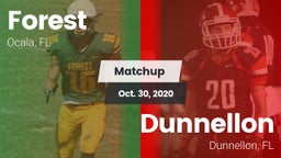 Matchup: Forest  vs. Dunnellon  2020