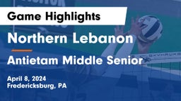 Northern Lebanon  vs Antietam Middle Senior  Game Highlights - April 8, 2024