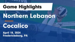 Northern Lebanon  vs Cocalico  Game Highlights - April 18, 2024