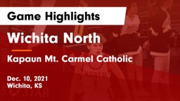 Wichita North  vs Kapaun Mt. Carmel Catholic  Game Highlights - Dec. 10, 2021