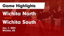 Wichita North  vs Wichita South  Game Highlights - Jan. 7, 2022