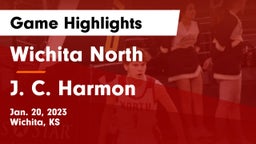 Wichita North  vs J. C. Harmon  Game Highlights - Jan. 20, 2023